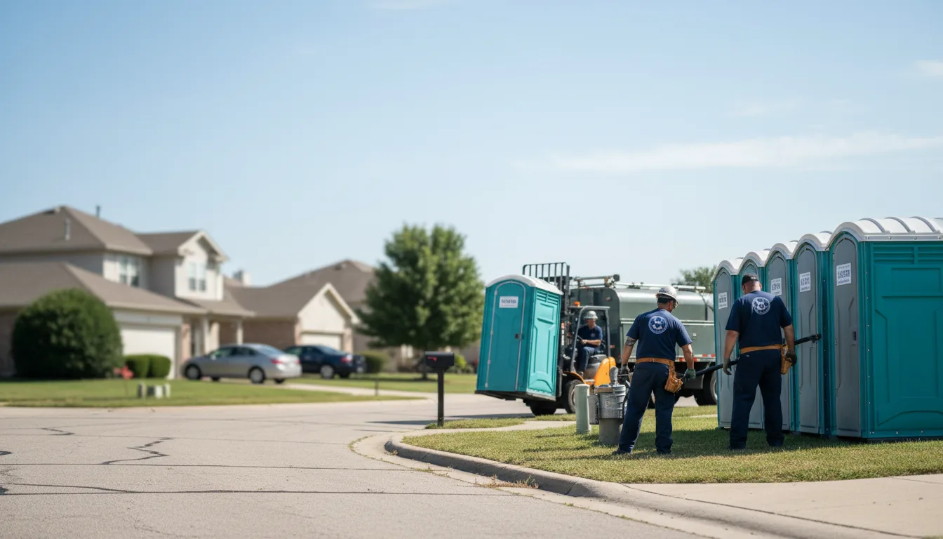 Porta Potty Rental in Utica, OH near me